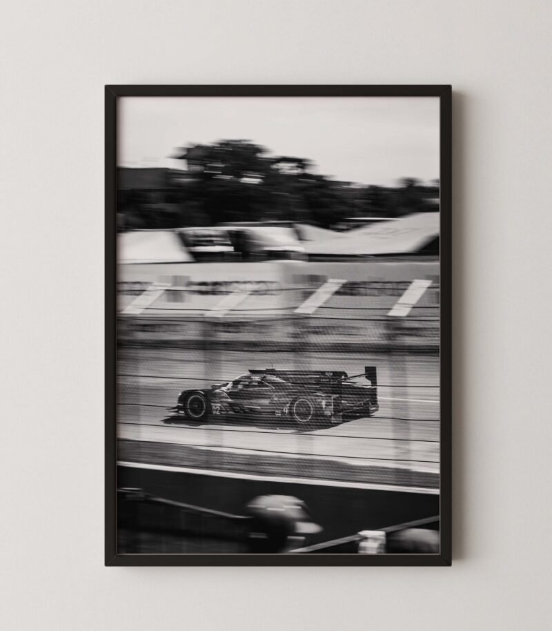Motion Le Mans Racing Poster