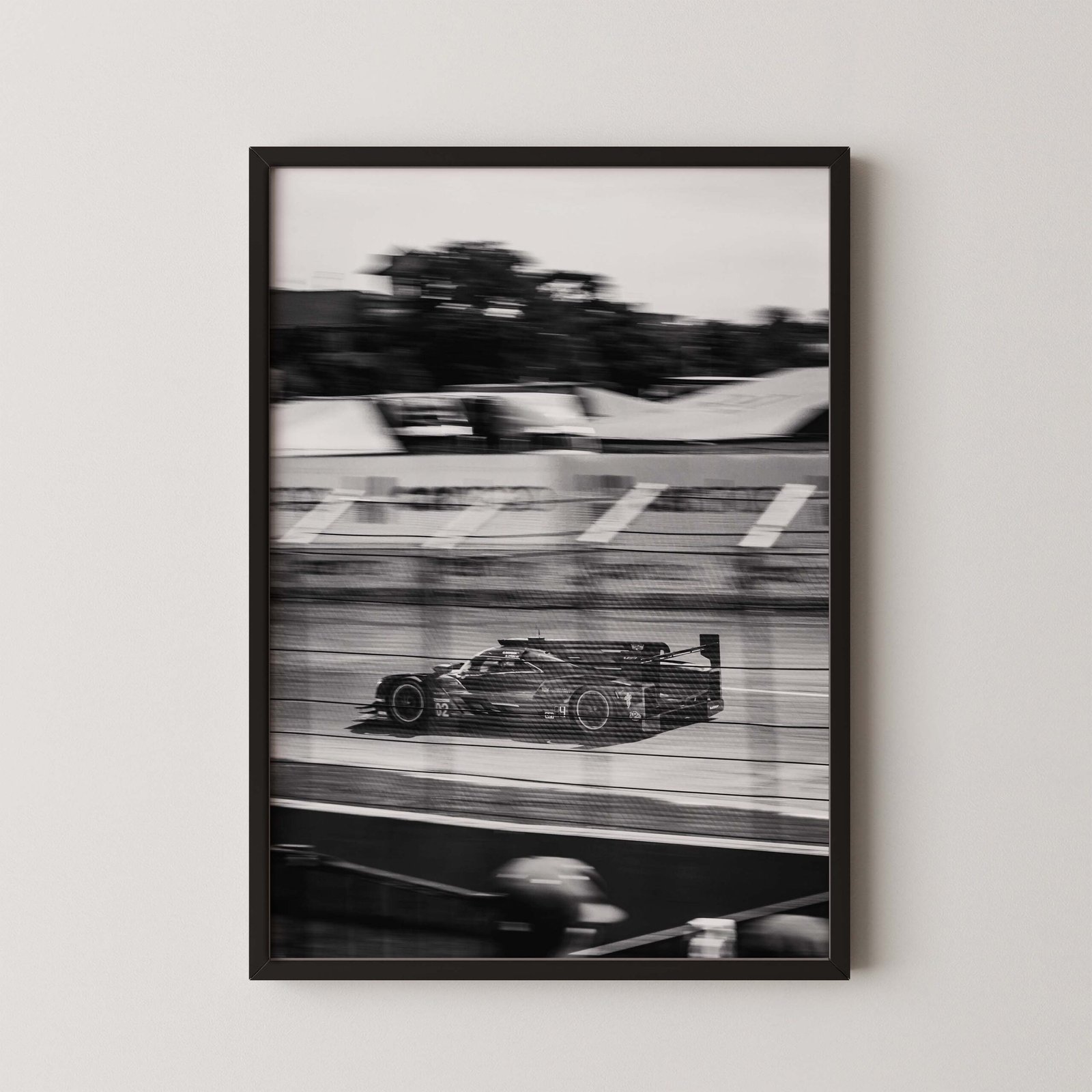 Motion Le Mans Racing Poster