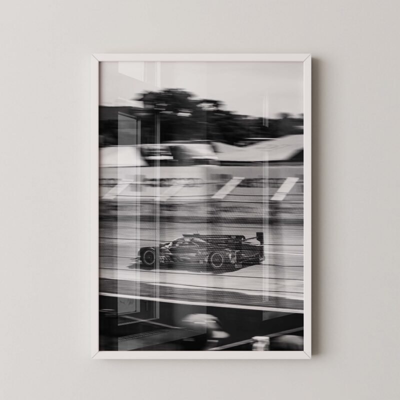 Motion Le Mans Racing Poster