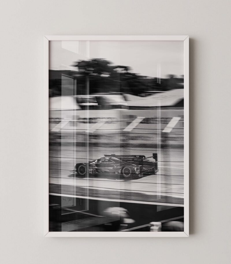 Motion Le Mans Racing Poster