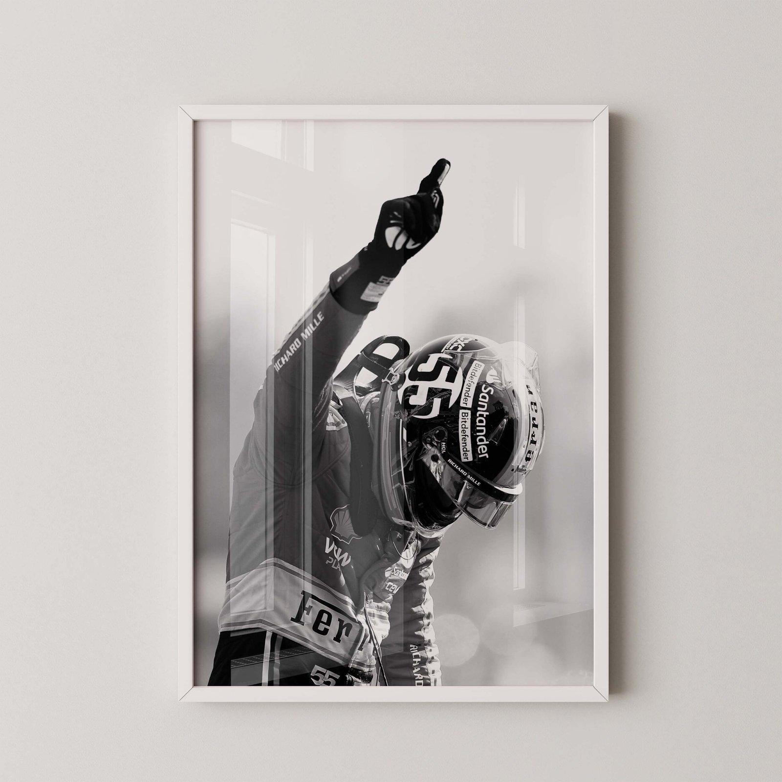 Carlos Sainz Victory Poster - Image 2