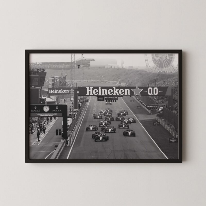 Dutch Grand Prix F1 Poster
