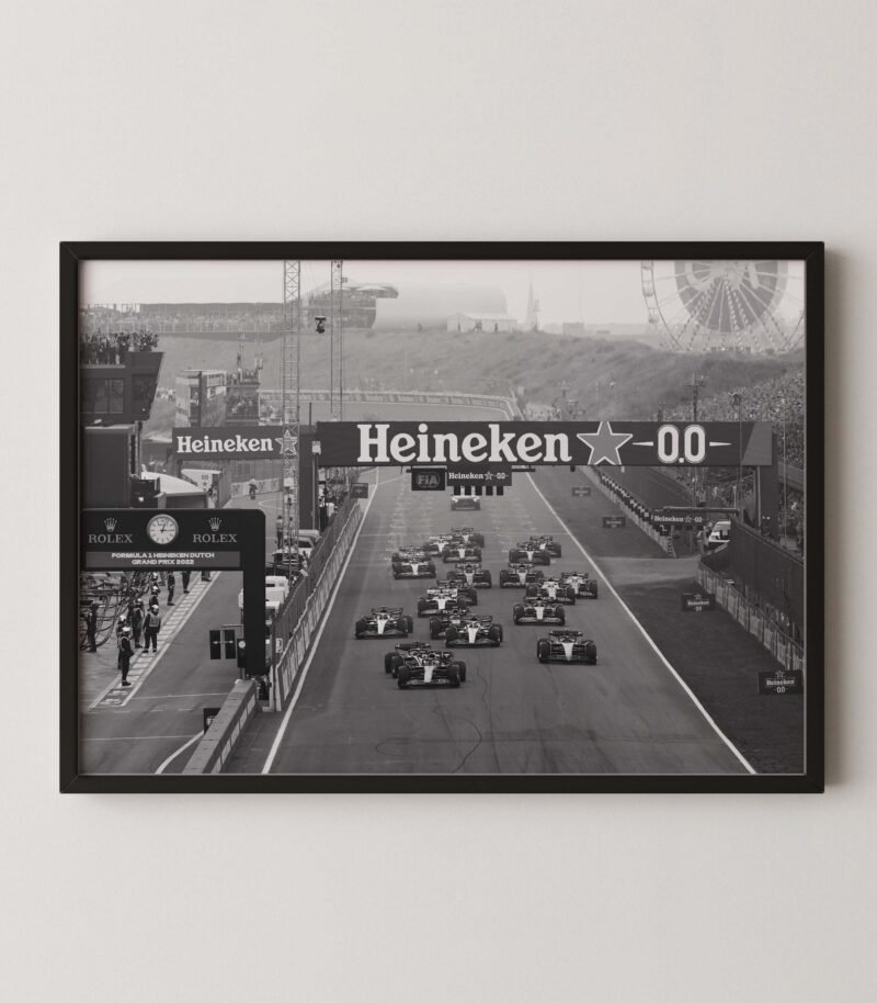 Dutch Grand Prix F1 Poster