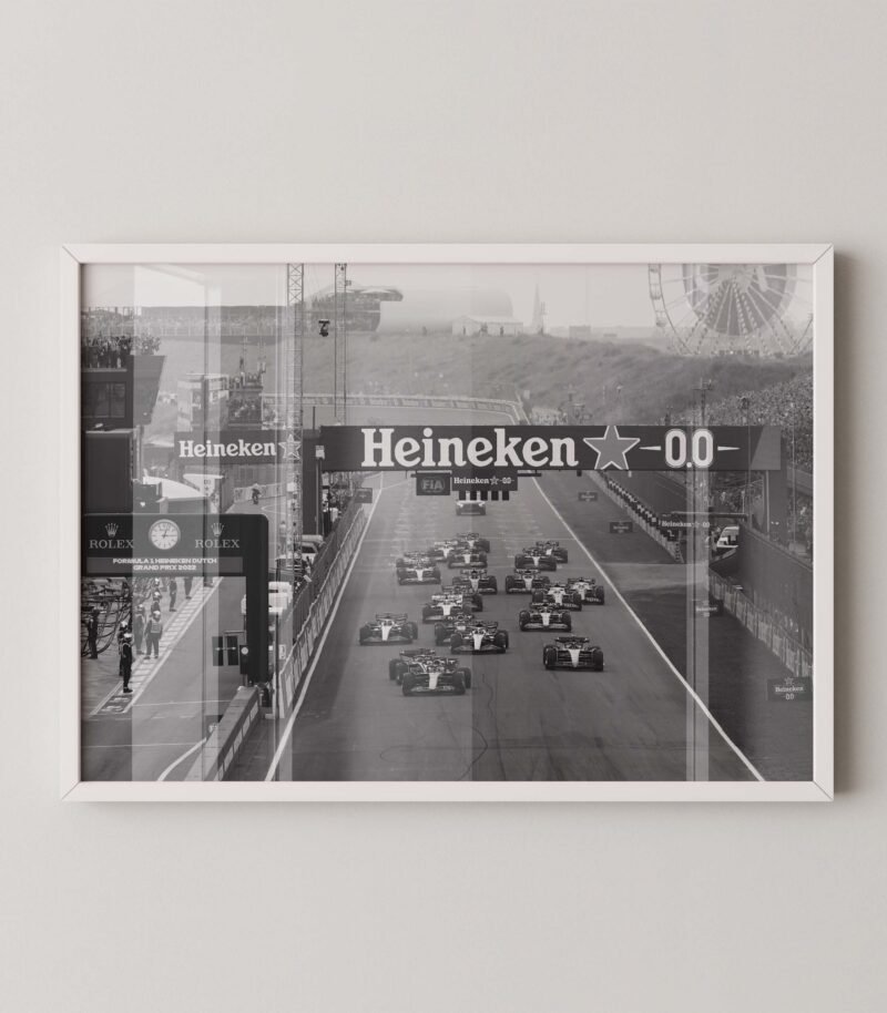 Dutch Grand Prix F1 Poster
