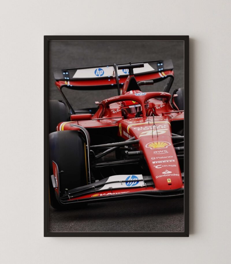 Scuderia Ferrari F1 Car Poster