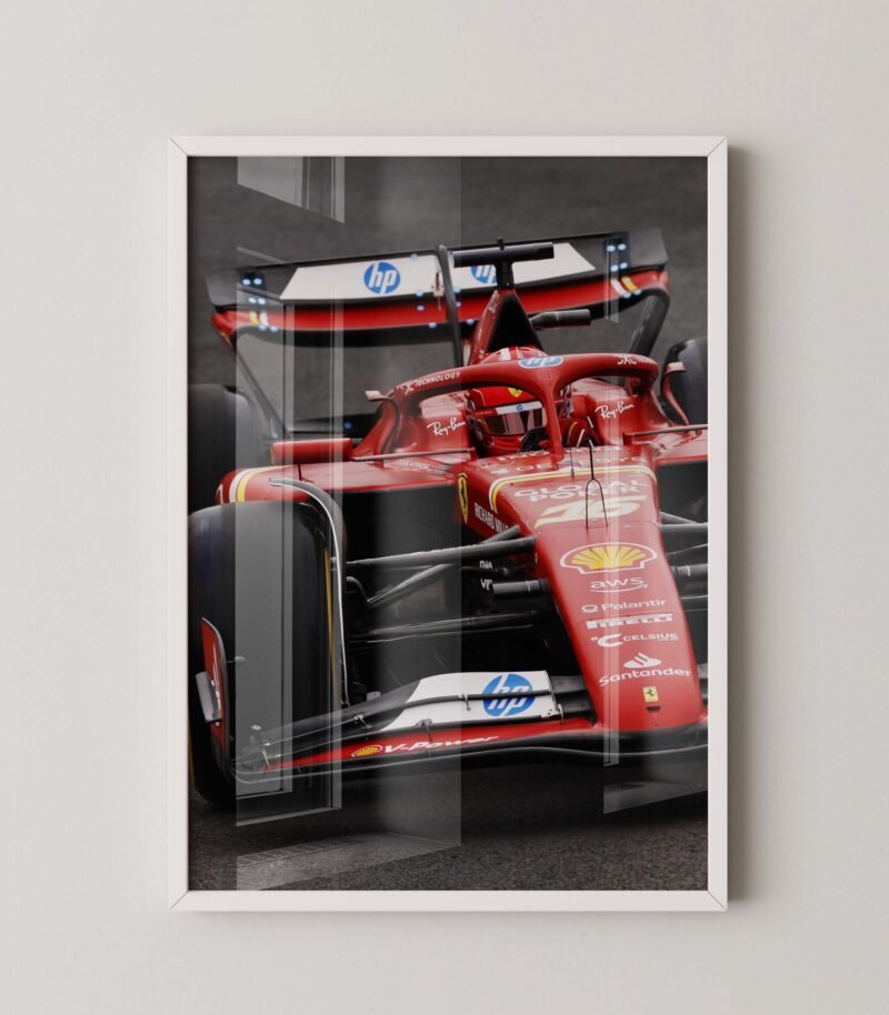 Scuderia Ferrari F1 Car Poster