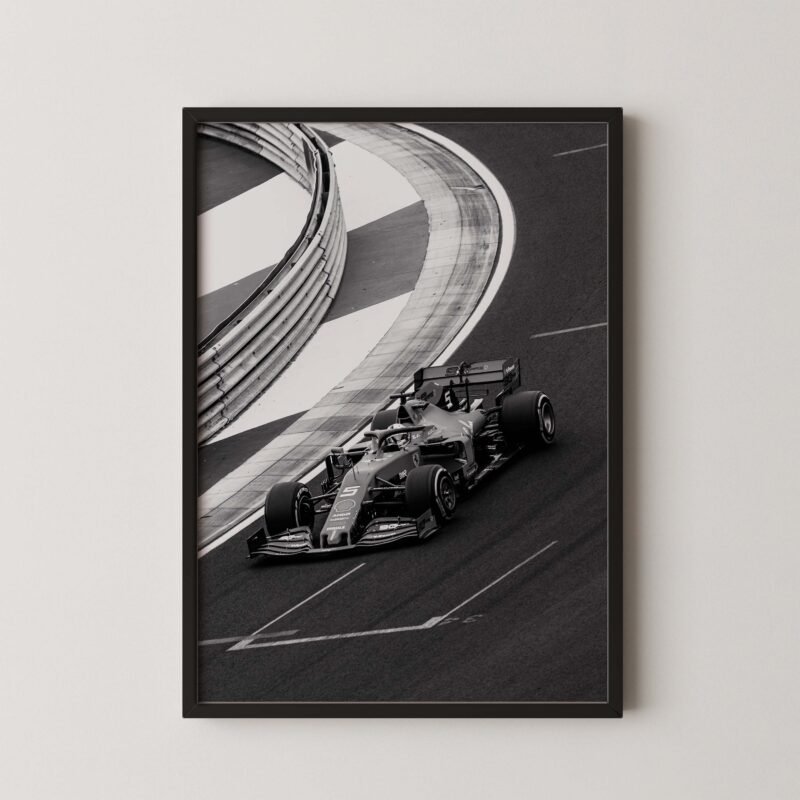 F1 Ferrari Sebastian Vettel Print