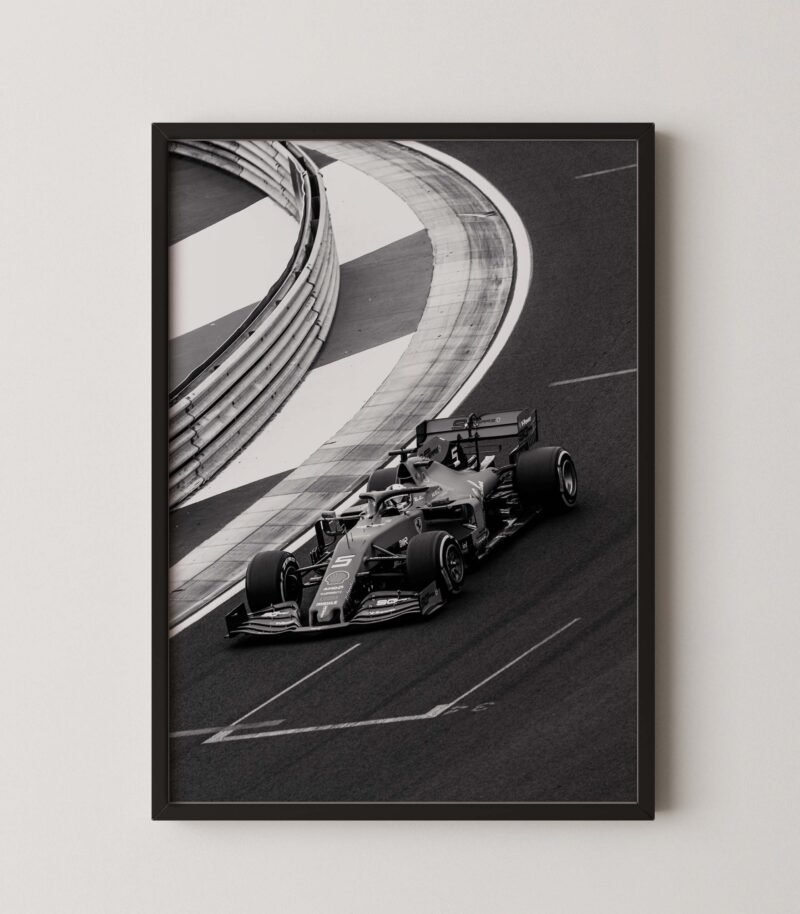 F1 Ferrari Sebastian Vettel Print