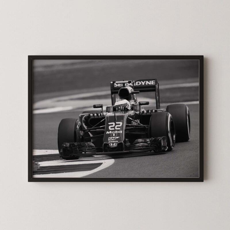 Jenson Button Mclaren F1 Poster