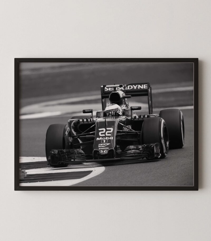Jenson Button Mclaren F1 Poster