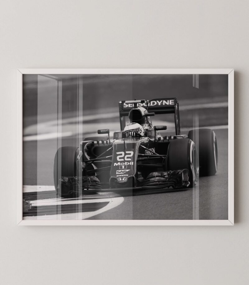 Jenson Button Mclaren F1 Poster