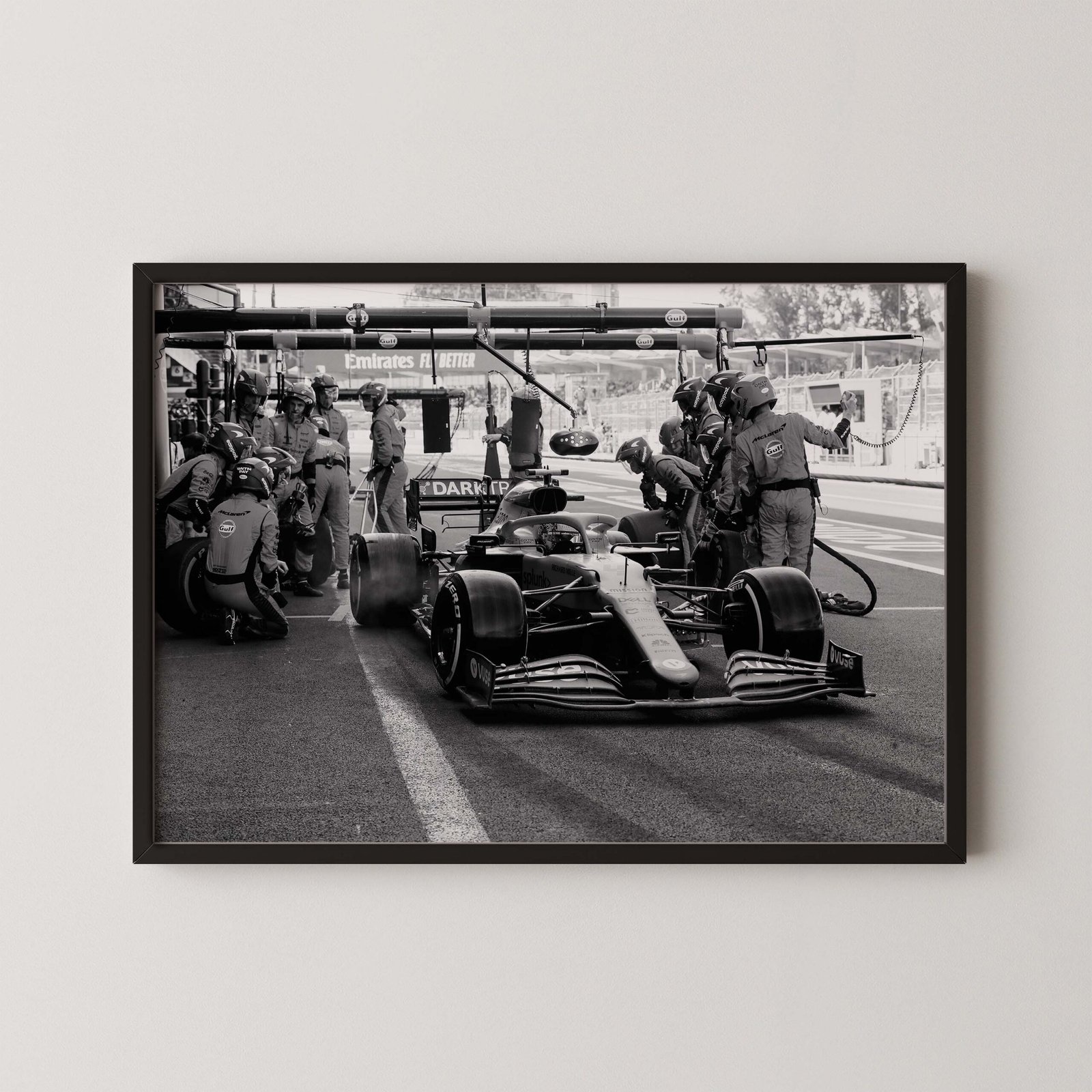 Lando Norris Pit Stop Print