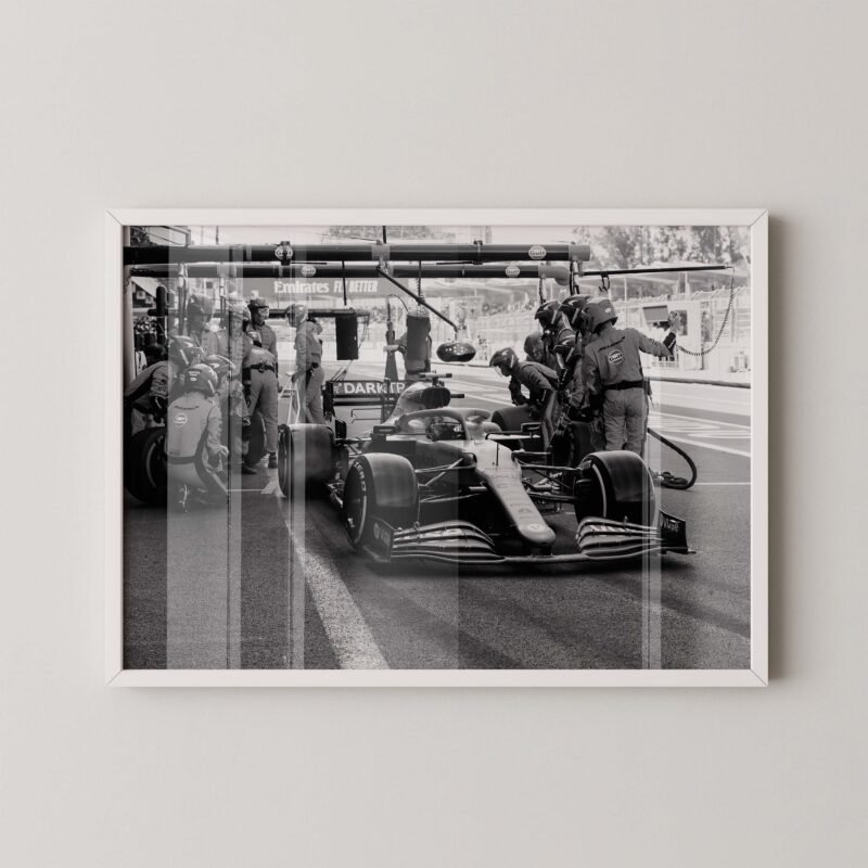 Lando Norris Pit Stop Print