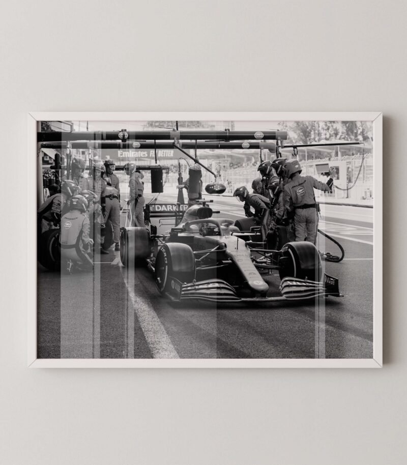Lando Norris Pit Stop Print