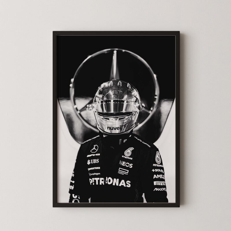 Mercedes Silver Arrows F1 Print