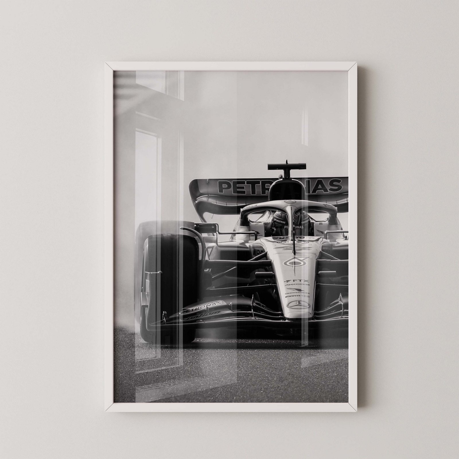 Lewis Hamilton F1 Action Poster - Image 2