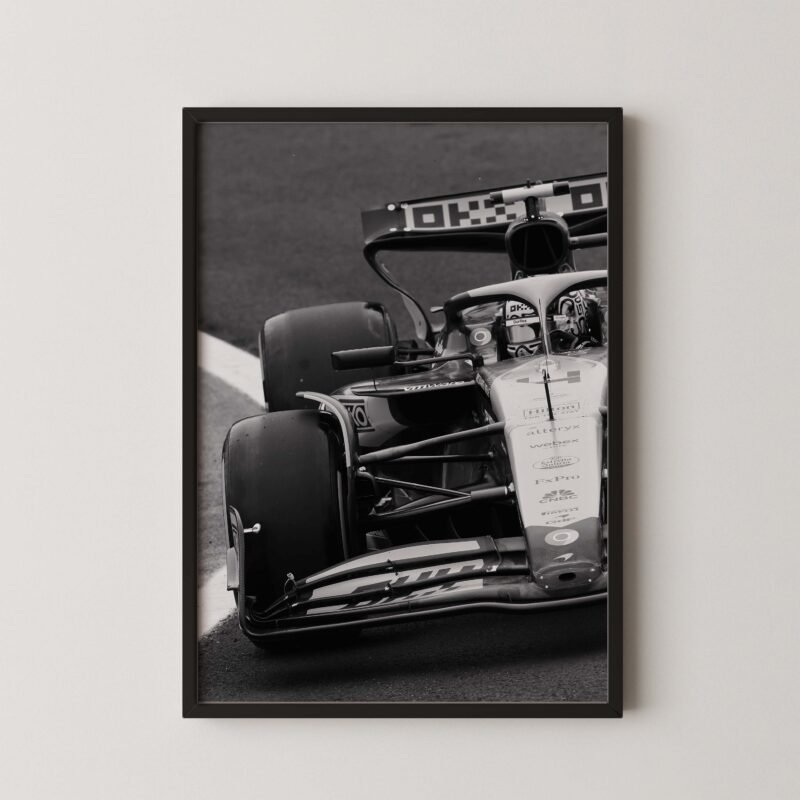 McLaren F1 Car Close Up Poster