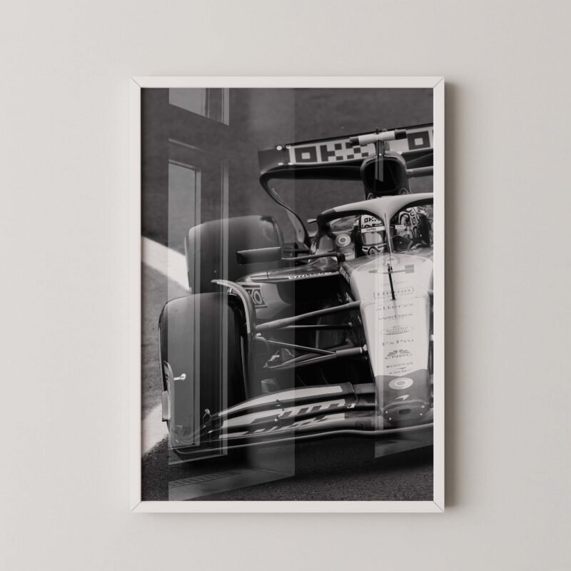 McLaren F1 Car Close Up Poster