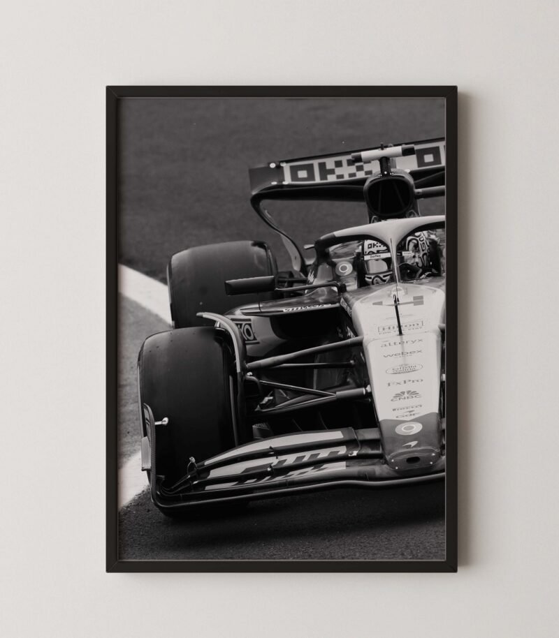 McLaren F1 Car Close Up Poster