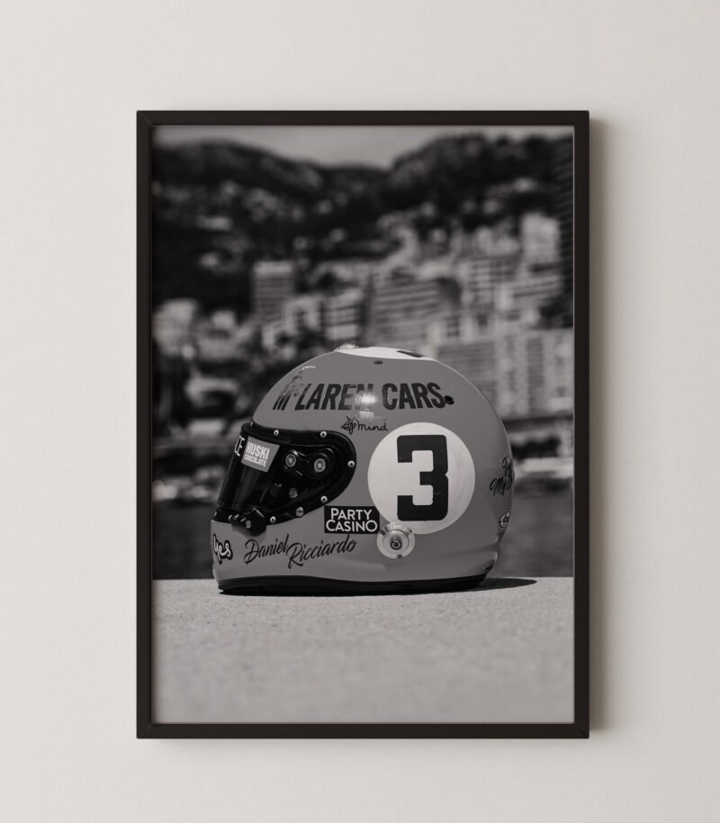 Daniel Ricciardo Helmet Poster