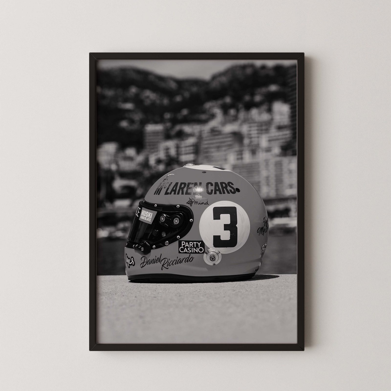 Daniel Ricciardo Helmet Poster
