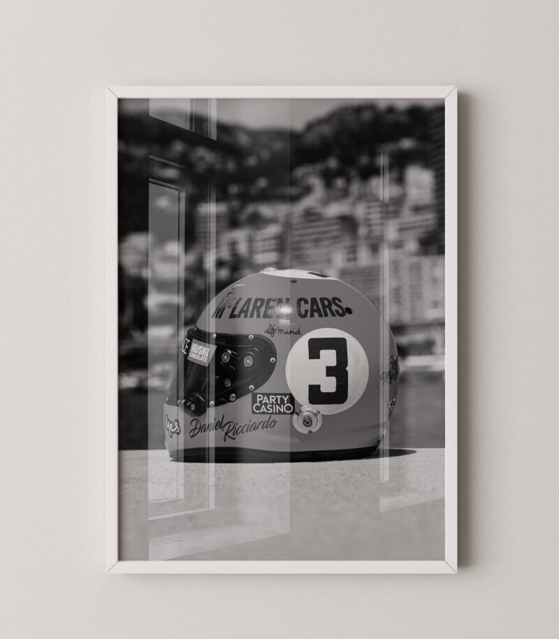 Daniel Ricciardo Helmet Poster