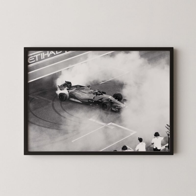 F1 Mclaren Drift Print