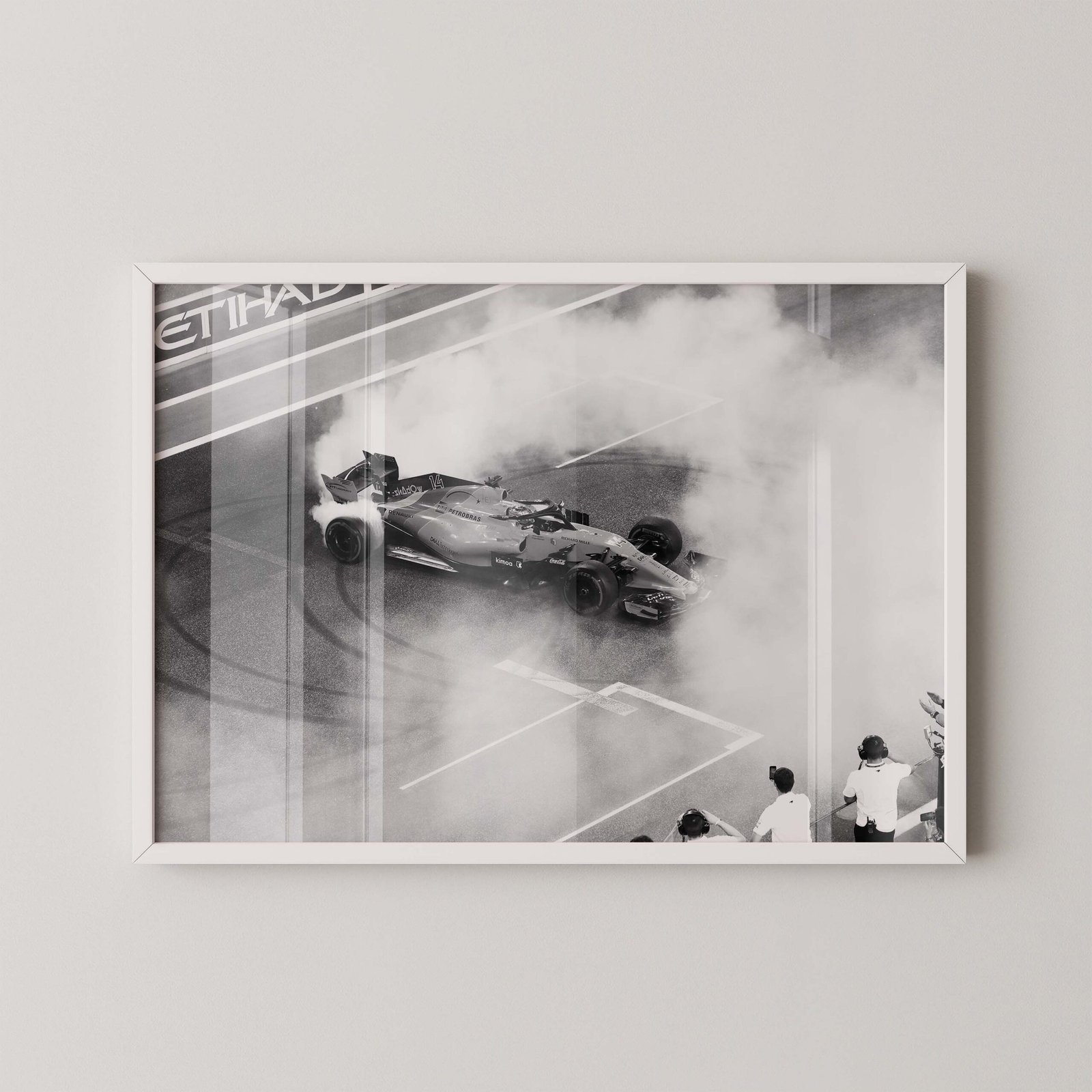 F1 Mclaren Drift Print - Image 2