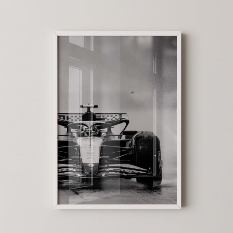 McLaren F1 Rain Print