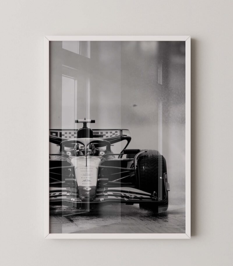 McLaren F1 Rain Print