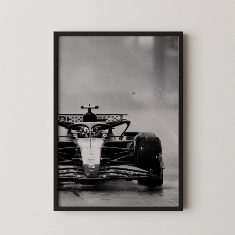 McLaren F1 Rain Print