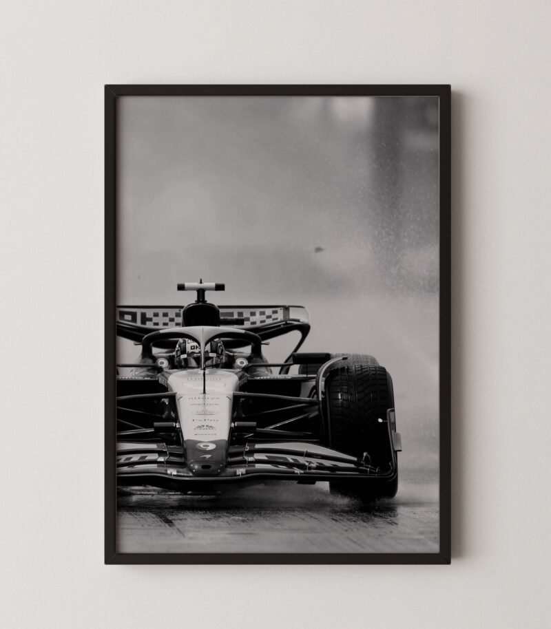 McLaren F1 Rain Print