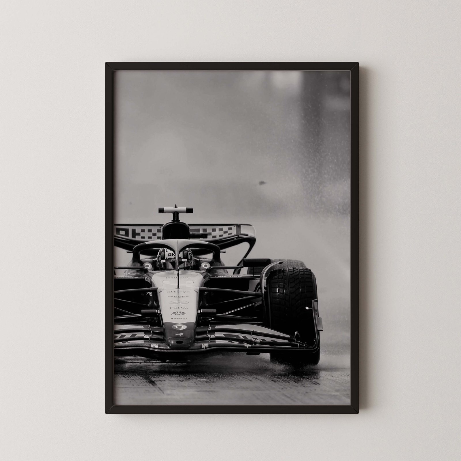 McLaren F1 Rain Print