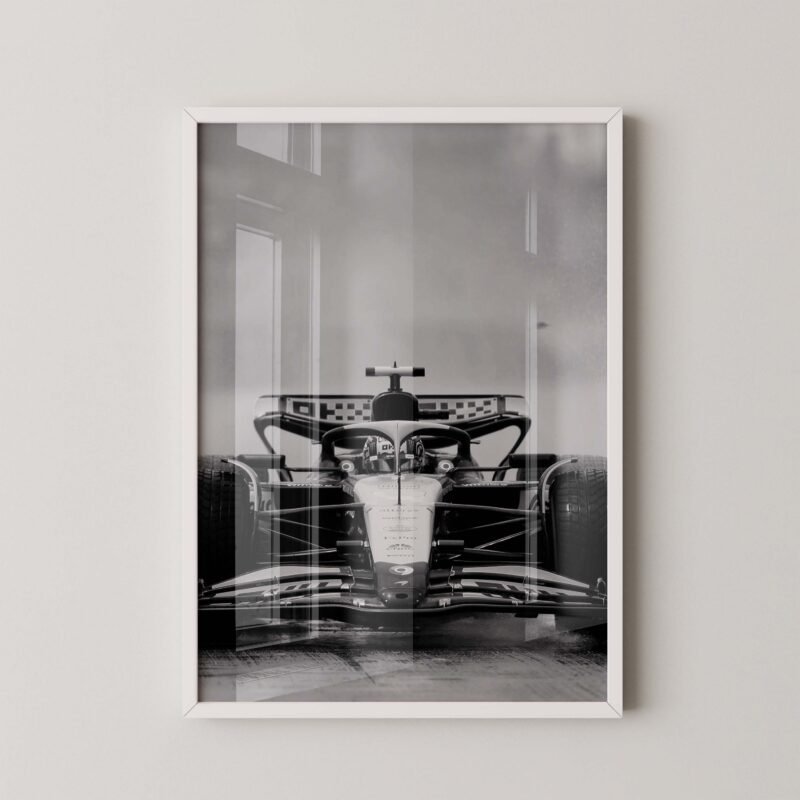 McLaren F1 Rain Poster