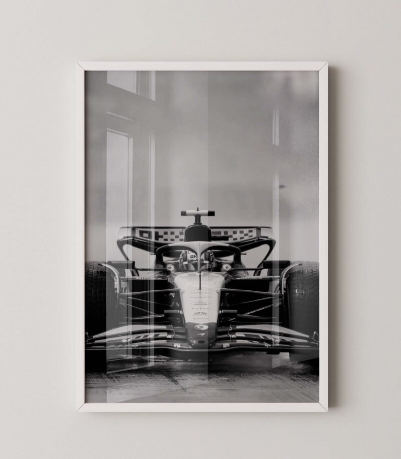 McLaren F1 Rain Poster