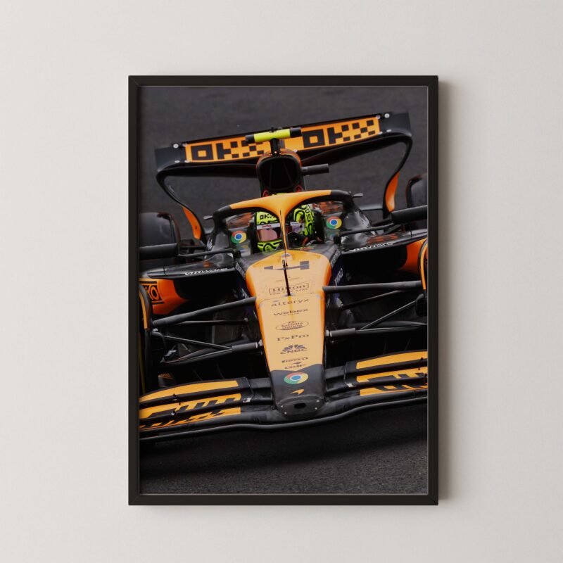 McLaren F1 Car Poster