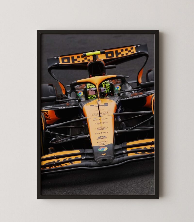 McLaren F1 Car Poster
