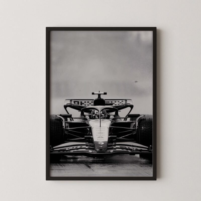 McLaren F1 Rain Poster