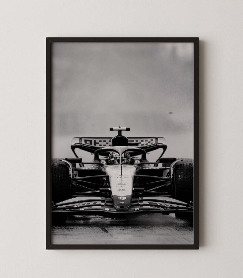 McLaren F1 Rain Poster