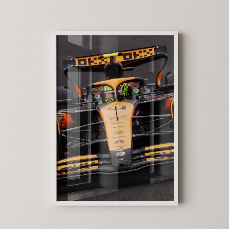 McLaren F1 Car Poster