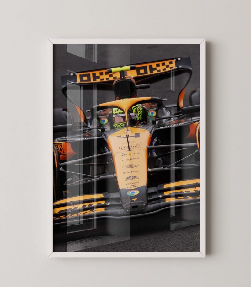 McLaren F1 Car Poster