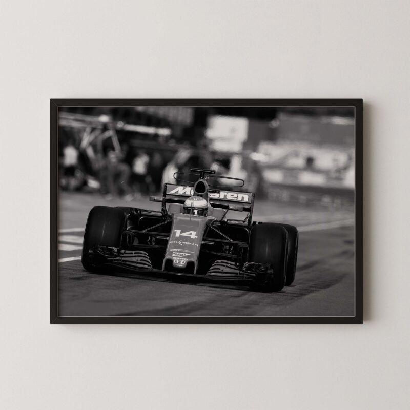 Mclaren Mcl32 Pitlane Print