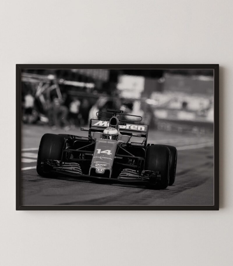 Mclaren Mcl32 Pitlane Print