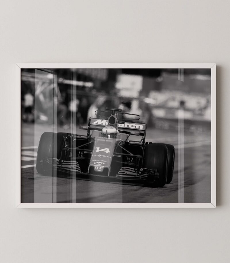 Mclaren Mcl32 Pitlane Print
