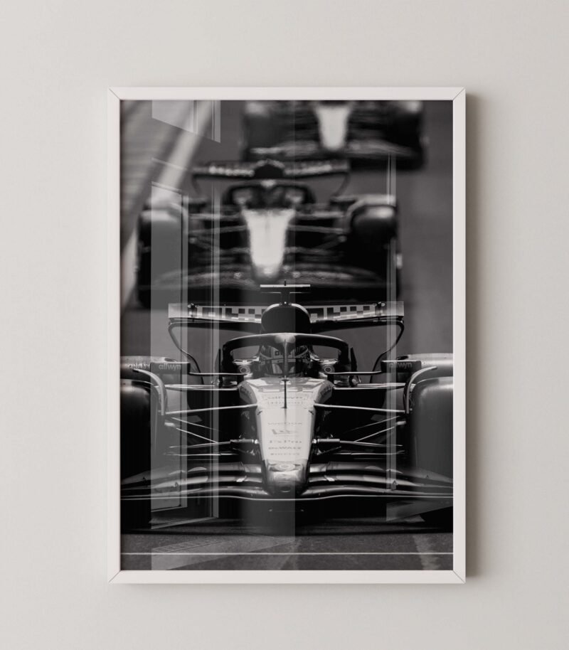 McLaren F1 Racing Car Poster