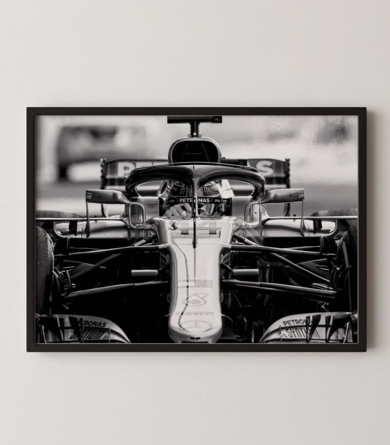 Mercedes W09 Lewis Hamilton Print