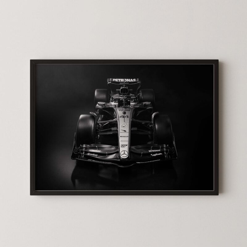 Mercedes W14 Digital Print