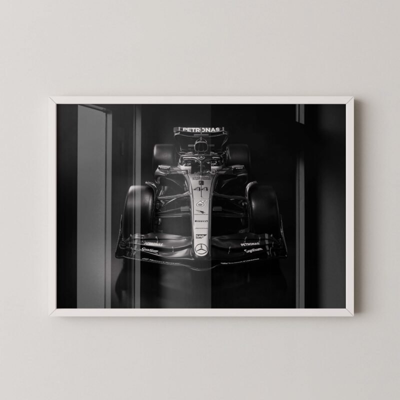 Mercedes W14 Digital Print