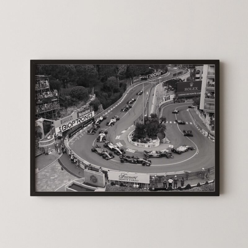 Formula 1 Monaco GP Poster