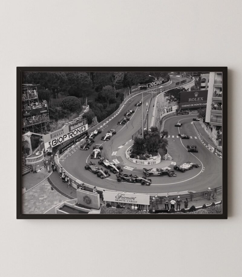 Formula 1 Monaco GP Poster
